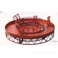 8 - 10m/min Chimney Suspended Access Platform For Cleaning / Construction